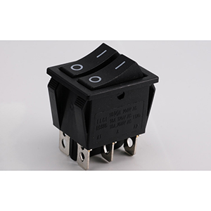Double Button Rocker Switch RS606A series