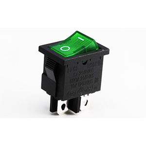 Led lighted bar rocker switch RS601D1 series